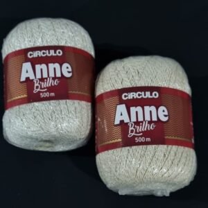 LINHA CROCHÊ ANNE BRILHO